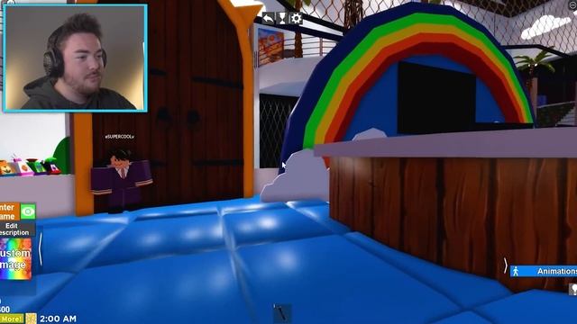 PLAYING ROBLOX FNAF SECURITY BREACH GAMES... (very bad and funny) смотреть онлайн