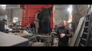 Полное восстановление  кабины с устранением всех болячек DAF XF-105 MEGASPACE