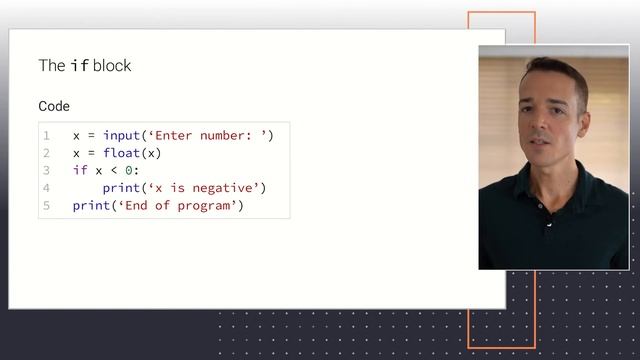 The Python “if” statement | Introduction to conditional execution смотреть онлайн