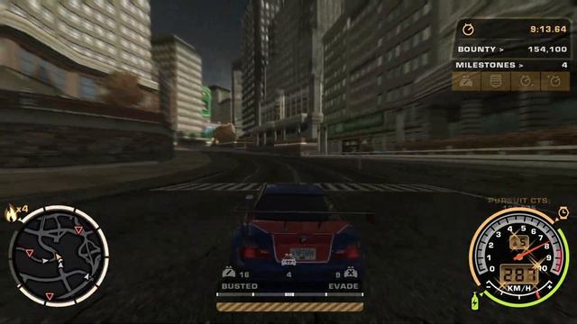 NFS Most Wanted '05 police chase heats 1-5 смотреть онлайн