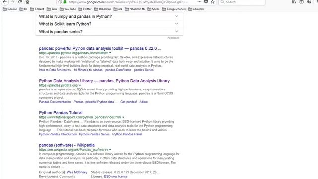 What is Pandas library in Python in Telugu | Python Pandas Tutorial | VLR Training Class - 33 смотреть онлайн