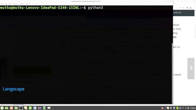 LANGSCAPE PYTHON COURSE - DAY 1 | INTRODUCTION TO PYTHON | TUTORIALS IN TAMIL смотреть онлайн