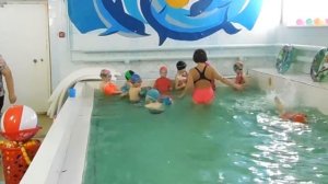 Детский сад № 409. Пермь. Группа 3. Открытый урок плавания.