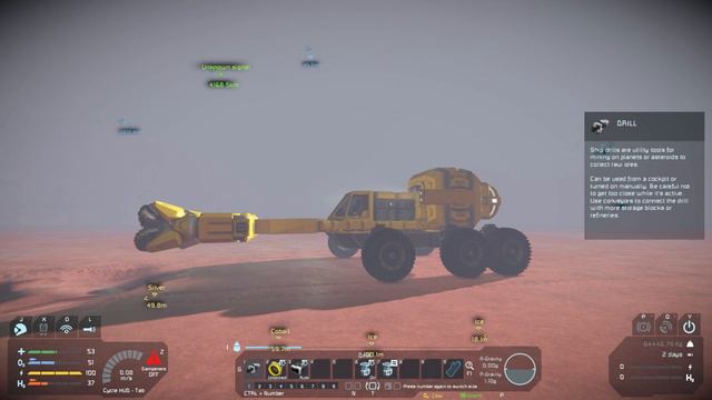 Construindo uma máquina de furar com rotor e rodas - Space Engineers S06E04 смотреть онлайн