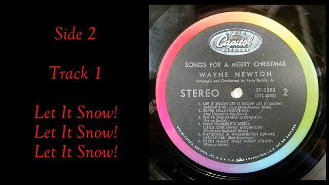 Wayne Newton - Songs for a Merry Christmas - Vinyl Recording смотреть онлайн