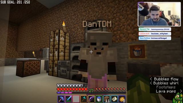 Minecraft Shady Oaks SMP | DanTDM REVEALS HIS BIG SECRET TO ME... 👀