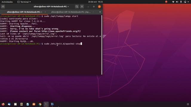 Solucionado!!! Servidor Apache no inicia, Xampp/Lampp, en Linux Ubuntu 20.04 - 20.10 - 19.10 etc. смотреть онлайн