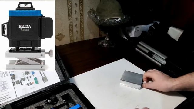 Лазерный уровень HILDA 4D 207FG, 16 зеленых лучей. Обзор. Лучший уровень. смотреть онлайн