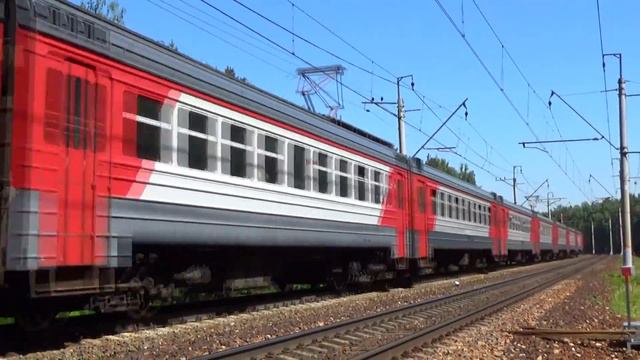 Электропоезд ЭД4М-0181 с рейсом "Москва Киевская - Нара" смотреть онлайн