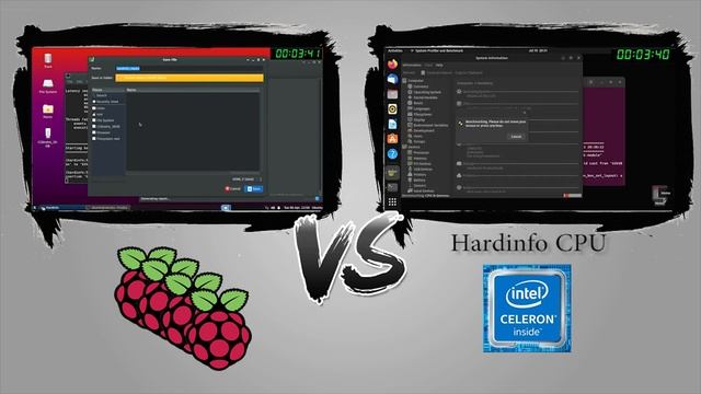 Raspberry Pi 4 vs Intel Celeron N3060 смотреть онлайн