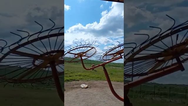 Грабли-ворошилка валковая ГВВ 6А экспресс-обзор от Сергея Апенова смотреть онлайн