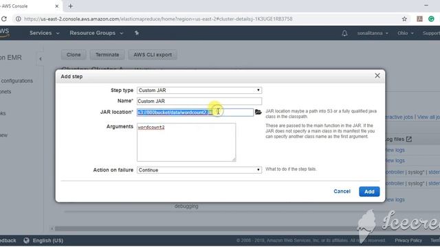 How to run java program on AWS cluster (EMR) смотреть онлайн