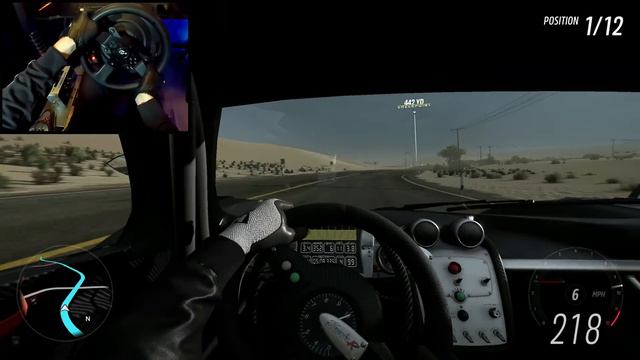Pagani Zonda R - Goliath Race - Forza Horizon 5 | Thrustmaster T300RS смотреть онлайн