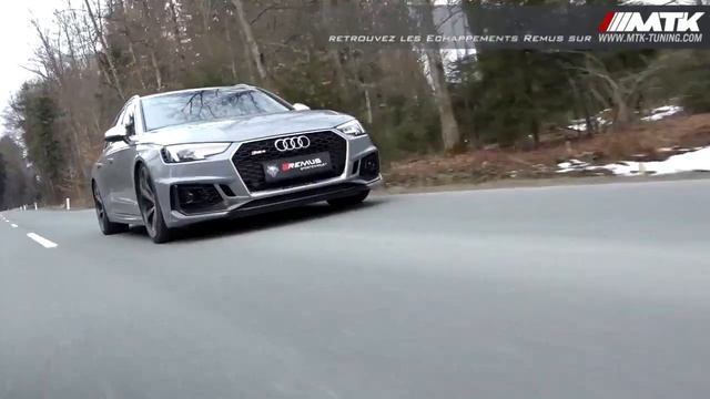 Remus - Catback Audi RS4 B9 смотреть онлайн