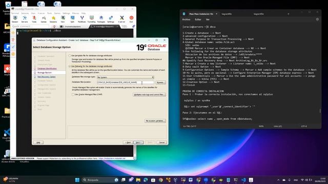 Oracle DBA 19c -Paso a Paso - Auditorias - Fast Recovery Area - DBLINK - Oracle Linux 8 смотреть онлайн
