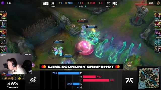 FNATIC БЬЮТСЯ ДО ПОСЛЕДНЕГО | FNC VS WBG | WORLDS 23 смотреть онлайн