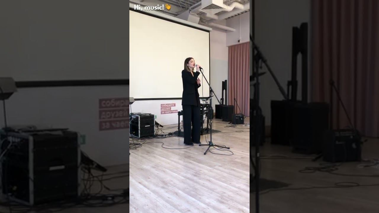 Вера Волкова - выступление на концерте школы смотреть онлайн