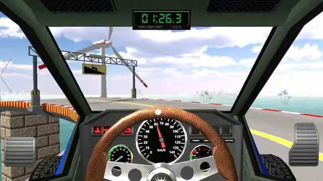 Car Stunt Racing. Track - "KILLER BLADES". смотреть онлайн