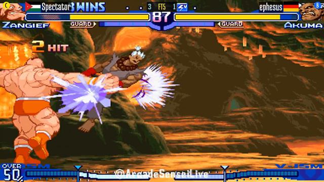FT5 @sfa3: Spectator (JO) vs ephesus (DE) [Street Fighter Alpha 3 Fightcade] Feb 22 смотреть онлайн