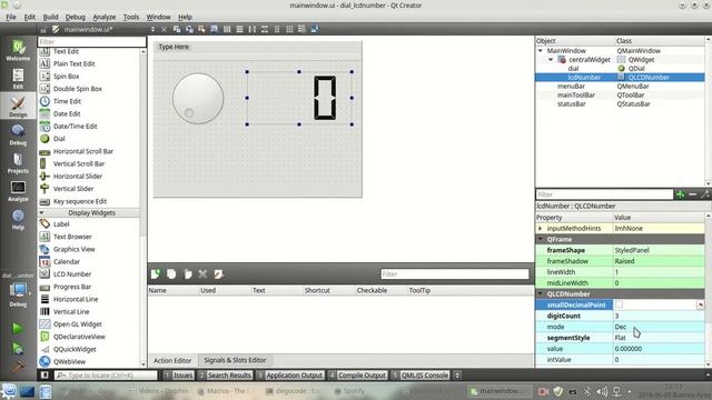 03.Qt dial + lcdNumber смотреть онлайн