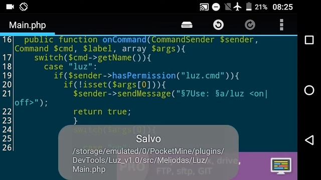 Como editar plugins PocketMine 0.15.10 смотреть онлайн