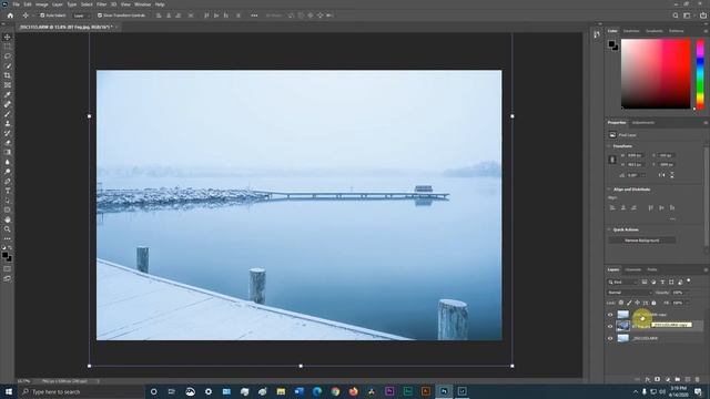 Learn How to Add Realistic Fog to Any Image in Photoshop - EASY смотреть онлайн