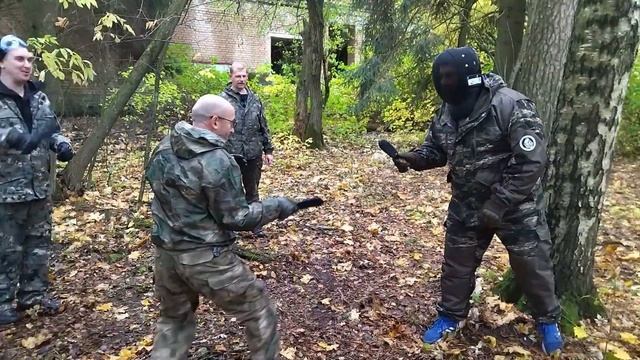 Занятия по спортивному ножевому бою. смотреть онлайн