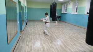 Пинан соно 2 каратэ Киокушинкай кан аттестация