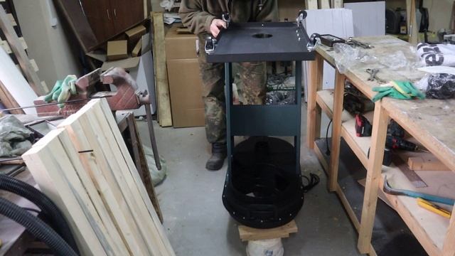 Обустройство мастерской. Стружкоотсос метабо (Metabo SPA 1200) Сборка и первый запуск. смотреть онлайн