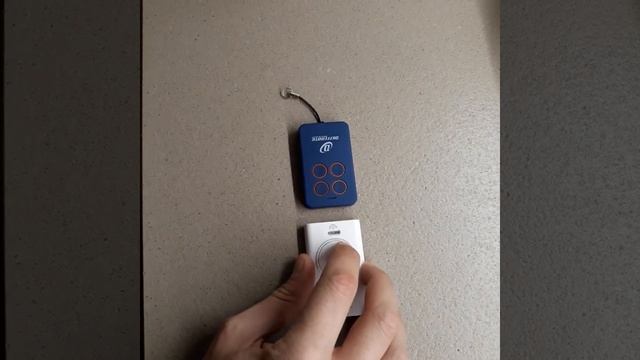 How to program Faac XT2 433 SLH rolling code remote control with universal remote control. смотреть онлайн