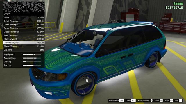 Vapid Minivan Custom Benny's GTA 5 Online 2020 NEW смотреть онлайн