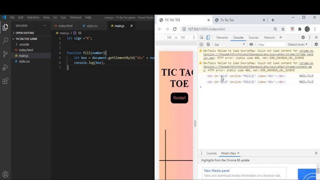 Build Tic Tac Toe Game Javascript in Bangla part-2(Setup X & 0) #javascripttictactoeinbangla смотреть онлайн
