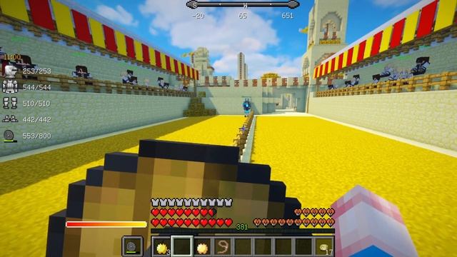 ? Я прожил 100 дней на РЫЦАРСКОЙ АРЕНЕ в Майнкрафт ... смотреть онлайн