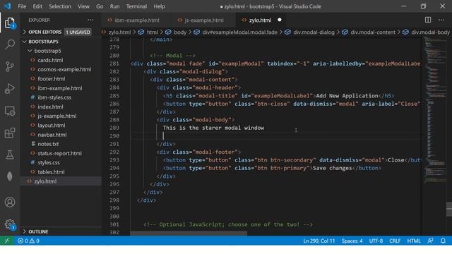 Bootstrap 5 Tutorial For Beginners #18 - Bootstrap Modal Window Tutorial смотреть онлайн