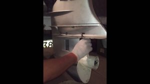 Замена масла в редукторе Лодочного мотора Honda