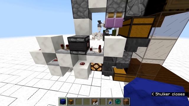Minecraft 1.11 - Compact and Automatic Shulker Box Unloader [Redstone Shorts 5] смотреть онлайн