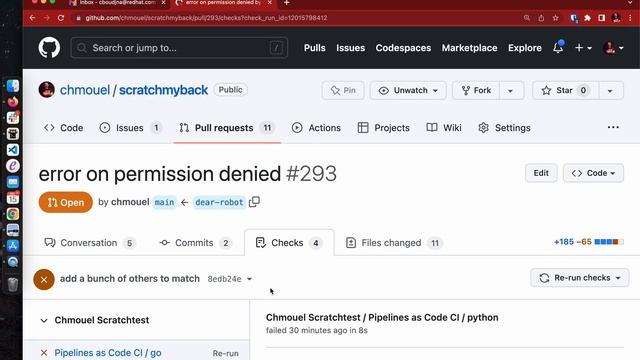 Pipelines as Code and ChatGPT integration - CI Errors analysed with helpful comment from ChatGPT смотреть онлайн