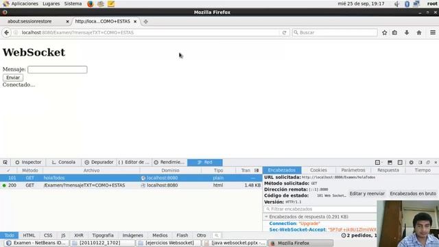 Java Websocket смотреть онлайн