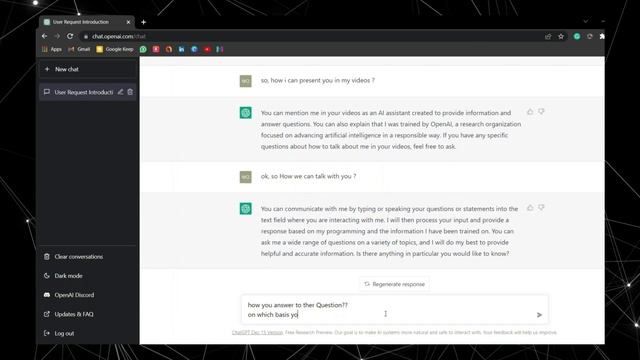 Conversation with AI chat GPT ?? #techfeeds смотреть онлайн