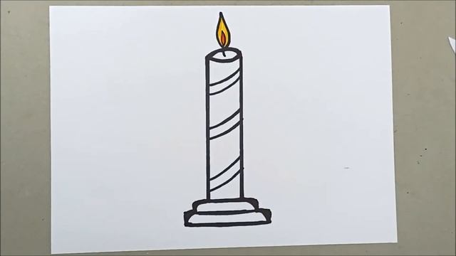 Candle Drawing | Drawing for Kids | Drawing and Colouring | Toddlers & Kids смотреть онлайн