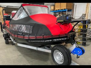 Якорная лебедка на ПВХ лодку