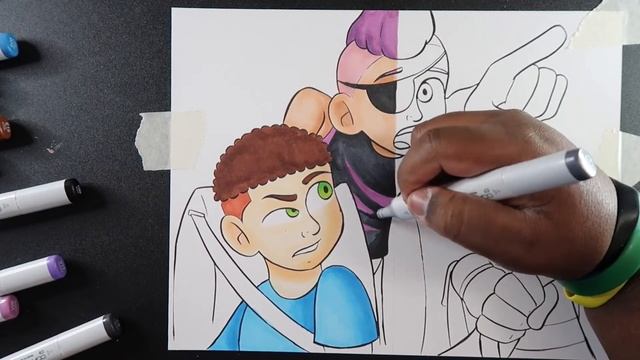 Ohuhu Brush Markers vs. Copic Markers - Which is Better??? | Cadillac Cartoonz смотреть онлайн