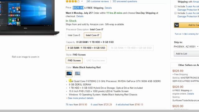 Best 6th Gen Intel Core i7 Quad Core Laptop 2016 (Part 1) смотреть онлайн