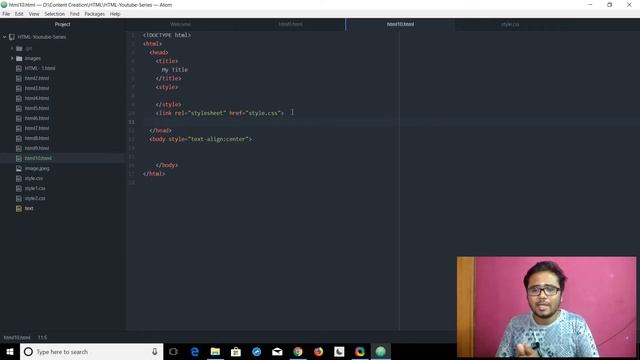 Web Development | HTML #10 | Head,style, meta tags, viewport | Tharun Shiv | Being A Pro смотреть онлайн