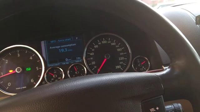 Туарег странный гул на холодную. смотреть онлайн
