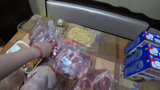 Огромная закупка продуктов/ для большой семьи смотреть онлайн