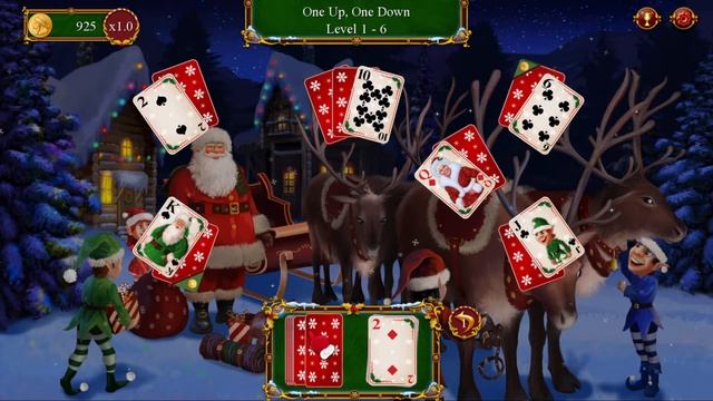 Santa's Christmas Solitaire 2 Gameplay смотреть онлайн
