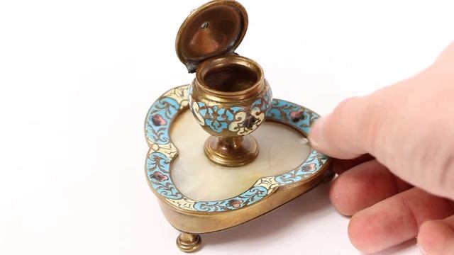 *АРХИВ* Чернильница выемчатая эмаль. Шамплеве смотреть онлайн