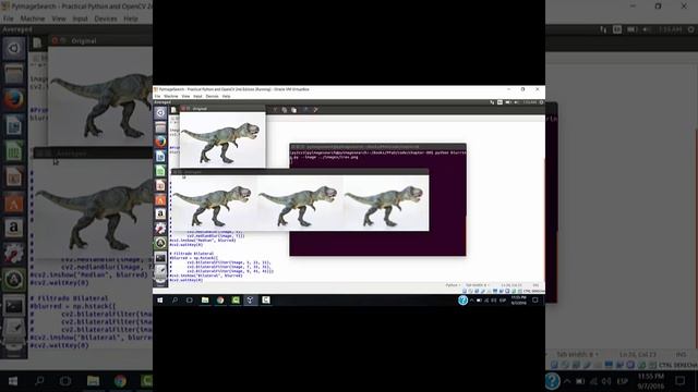 Practical Python and OpenCV - Chapter 8: Blurring смотреть онлайн