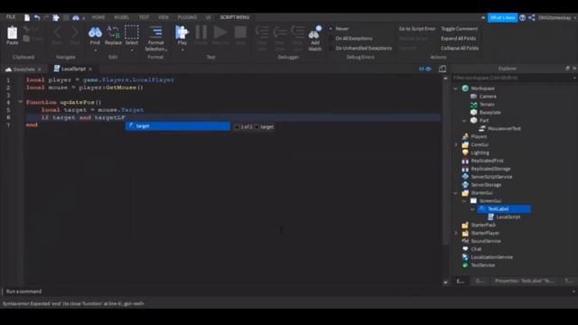 How To Make MOUSEOVER TEXT! Roblox смотреть онлайн